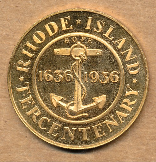 Commems-Collection-Classic:-1936-Rhode-Island-Tercentenary---Cousin